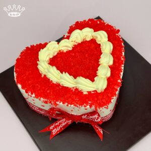 Bánh kem trái tim lễ tình nhân