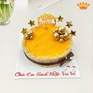 Bánh bông lan phô mai trứng muối