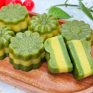 Bánh da lợn lá dứa