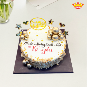 Bánh kem bắp tặng vợ