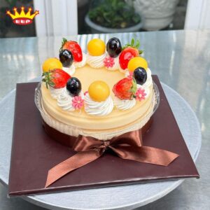 Bánh rau câu flan phô mai nước dừa tươi